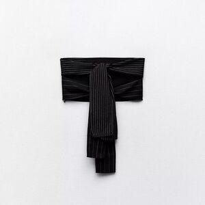 Strapless Multi-Positional Tie Crop Top